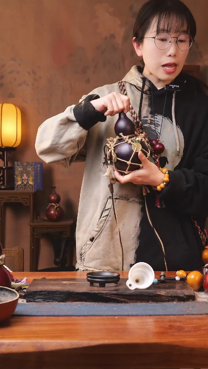 【闪购商品】246号精品大漆葫芦防腐防渗装水茶酒