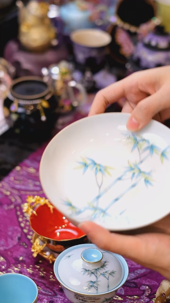 【闪购商品】摆件山怂阿卿直播间@@ytj竹子壶承