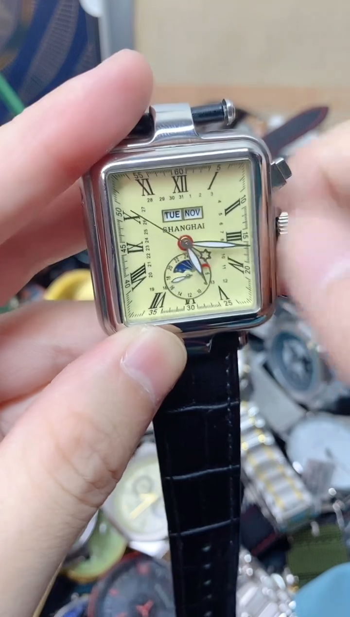 老上海35钻全自动机械表