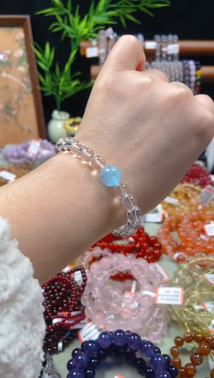 【闪购商品】水晶手链未镶嵌露丝同款8m