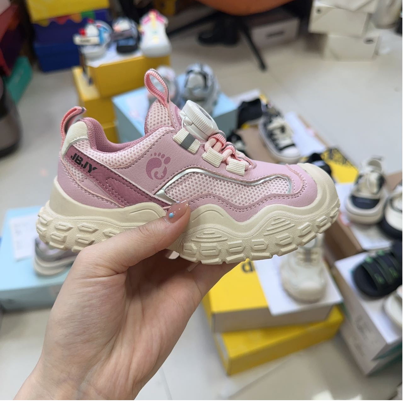 24010夏款款舒适凉鞋粉色（温州童鞋）