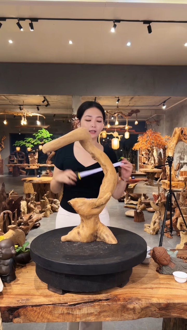 木陶源世家艺术作品摆件