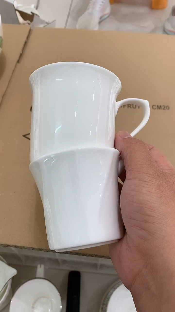 隆达骨瓷 福利 水杯 2只 