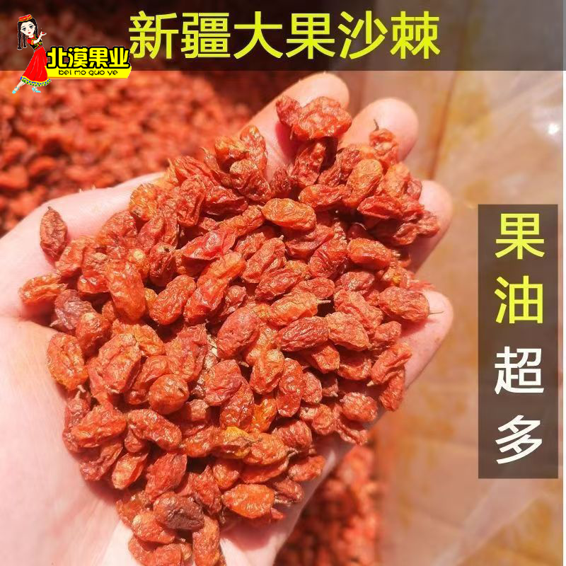 沙棘果干新疆特产自然晾晒泡水泡茶100g