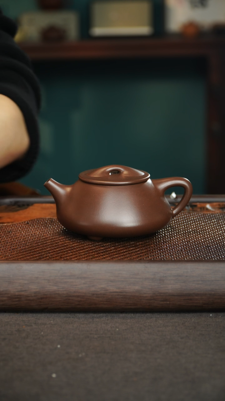 【闪购商品】紫砂茶壶22景舟石瓢WDM