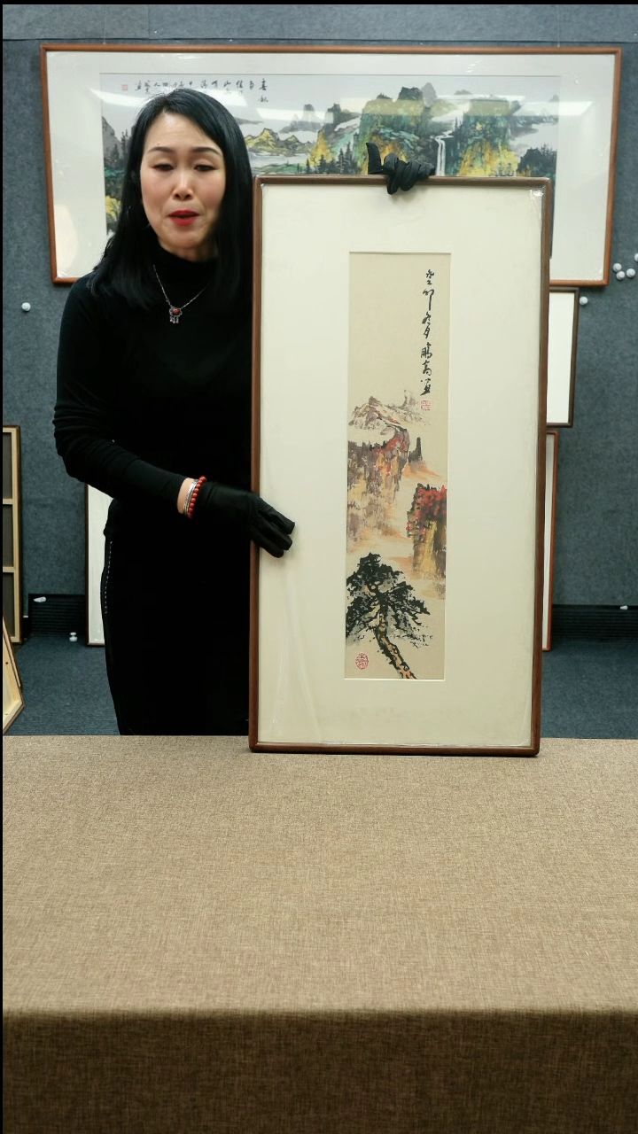 【闪购商品】国画48*92唐鹏高老师山水