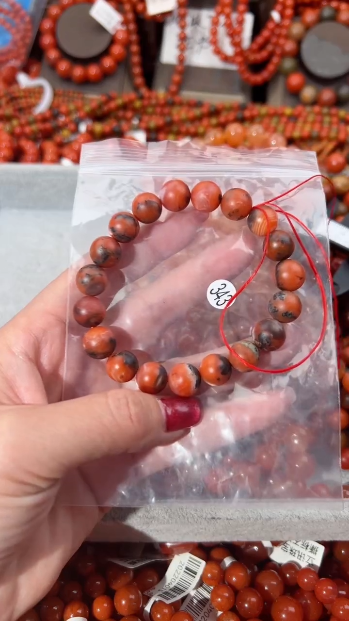 【闪购商品】南红玛瑙手串未镶嵌10