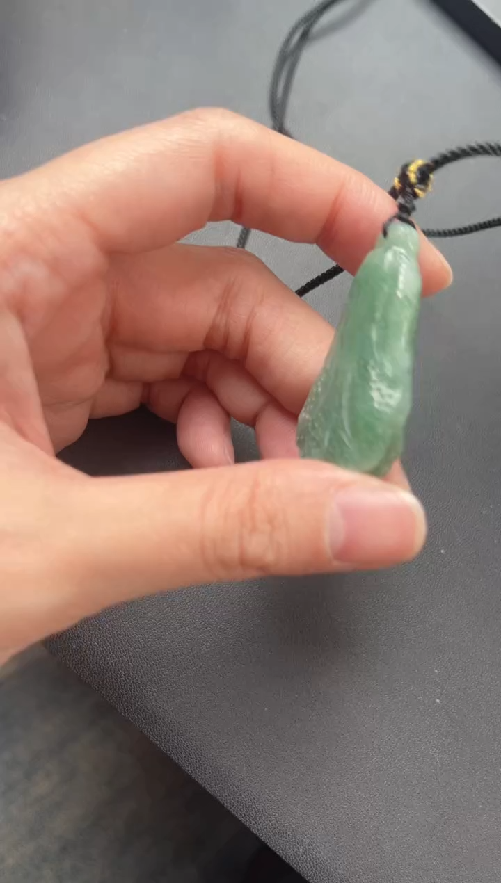 【闪购商品】翡翠吊坠(不含链)未镶嵌白菜