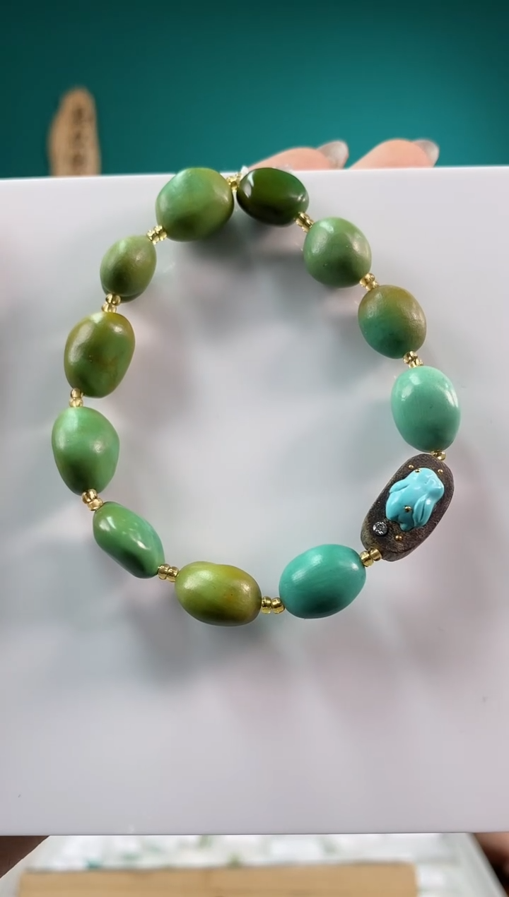 【闪购商品】绿松石珠宝奇石未镶嵌1