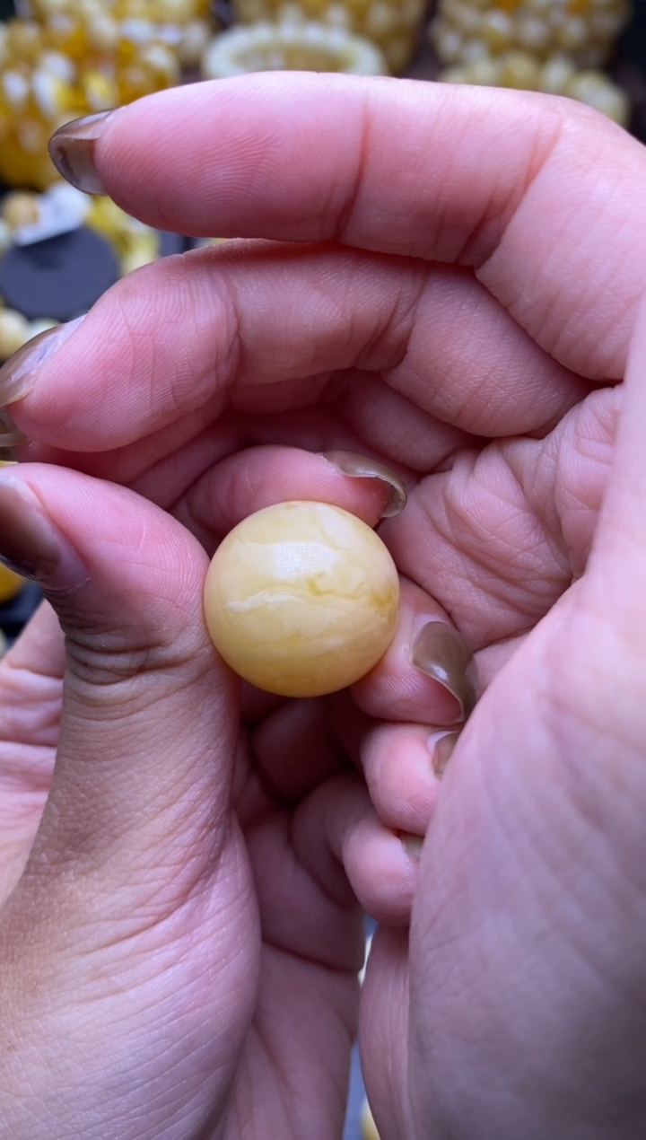 【闪购商品】琥珀裸石未镶嵌大小姐珠宝严选77