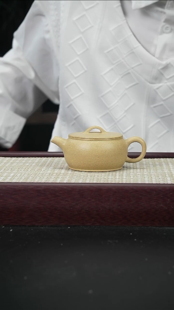 茶壶紫砂XJ本绿圆鼓