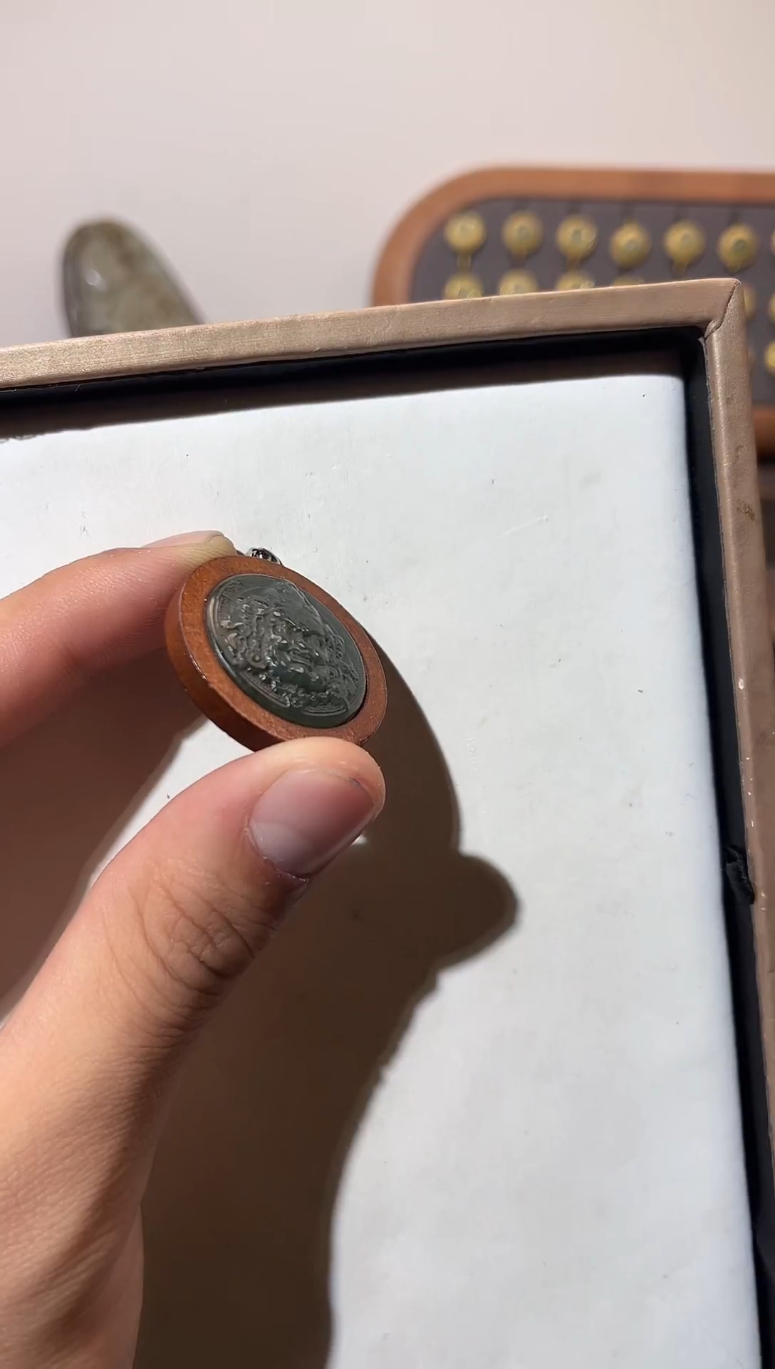 未镶嵌和田玉挂件和田玉黄财神吊坠