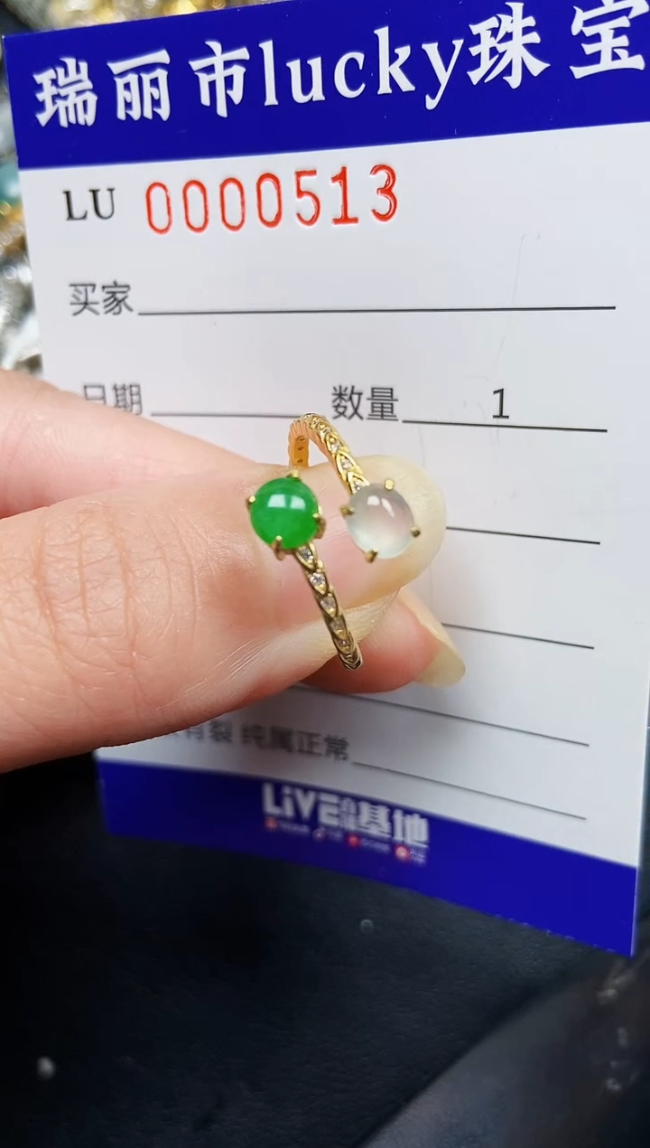 翡翠银S925镶嵌颈饰0513