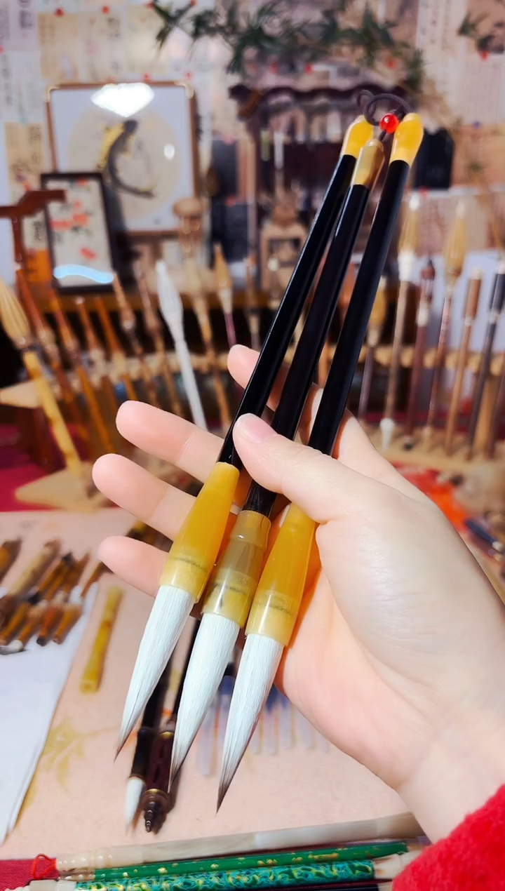 闪2 对联大楷兼毫笔出锋5.0（清水试笔）一支