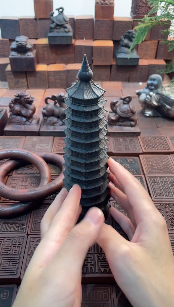 枣木13层文昌塔玉化