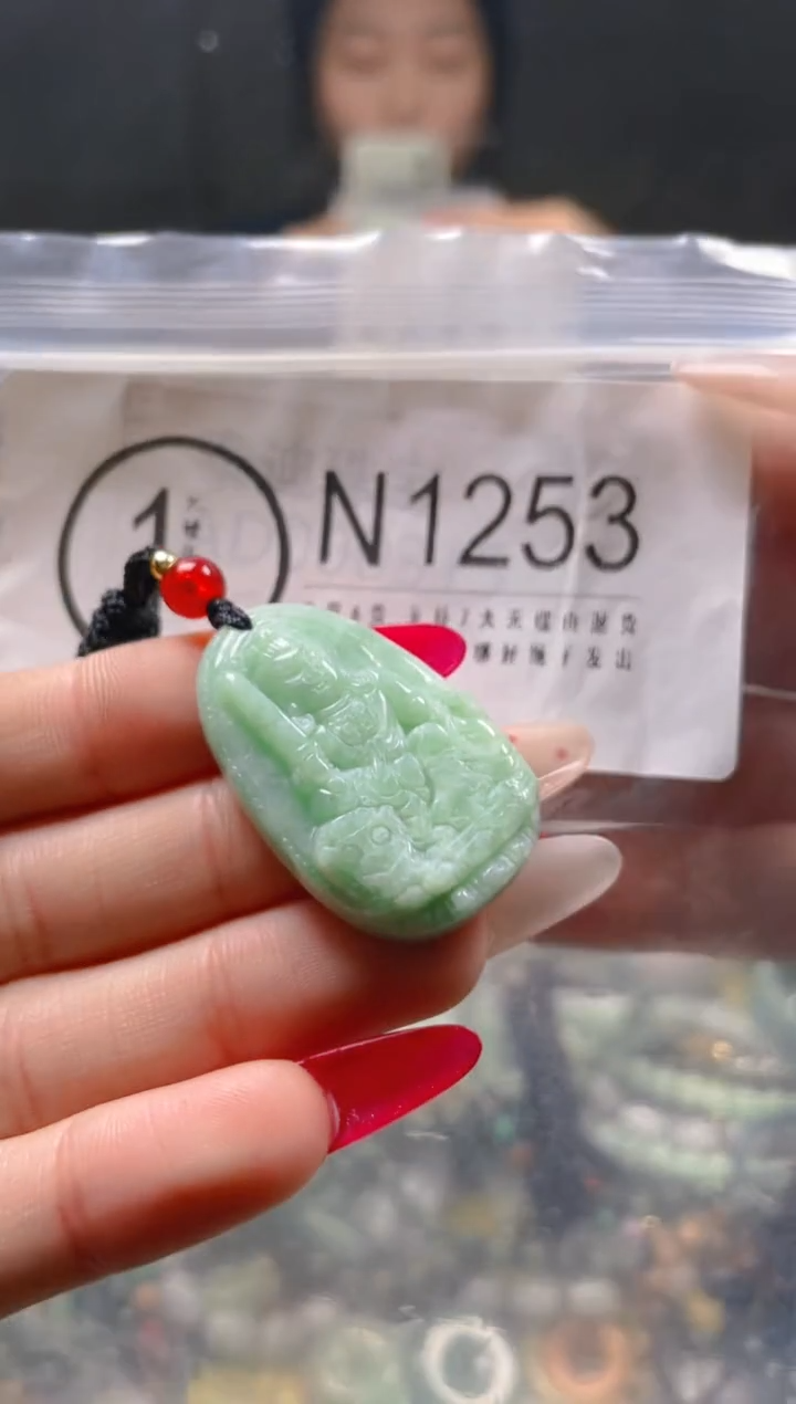 【闪购商品】翡翠颈饰未镶嵌/N/翡翠A货一图一物