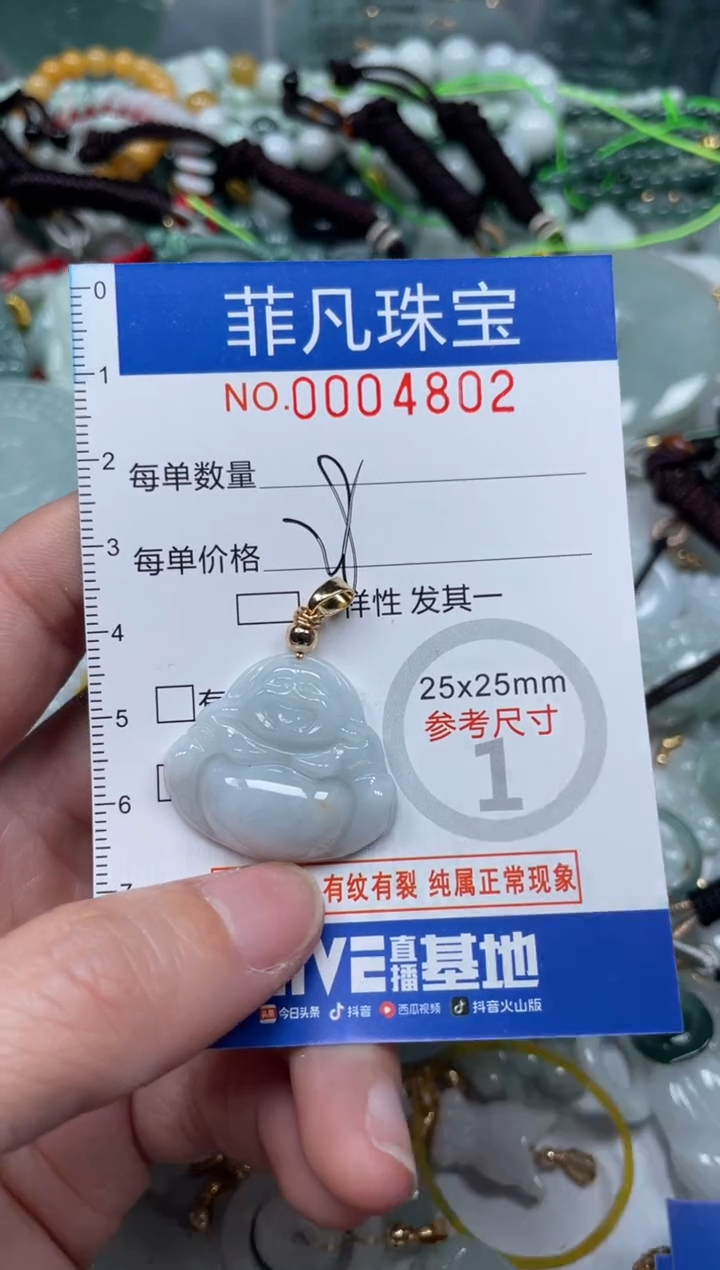 【闪购商品】翡翠颈饰未镶嵌00..4802