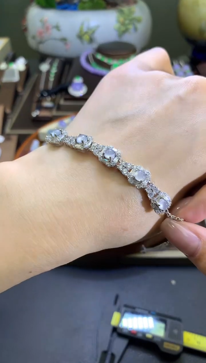 【闪购商品】翡翠颈饰银S925镶嵌11111111