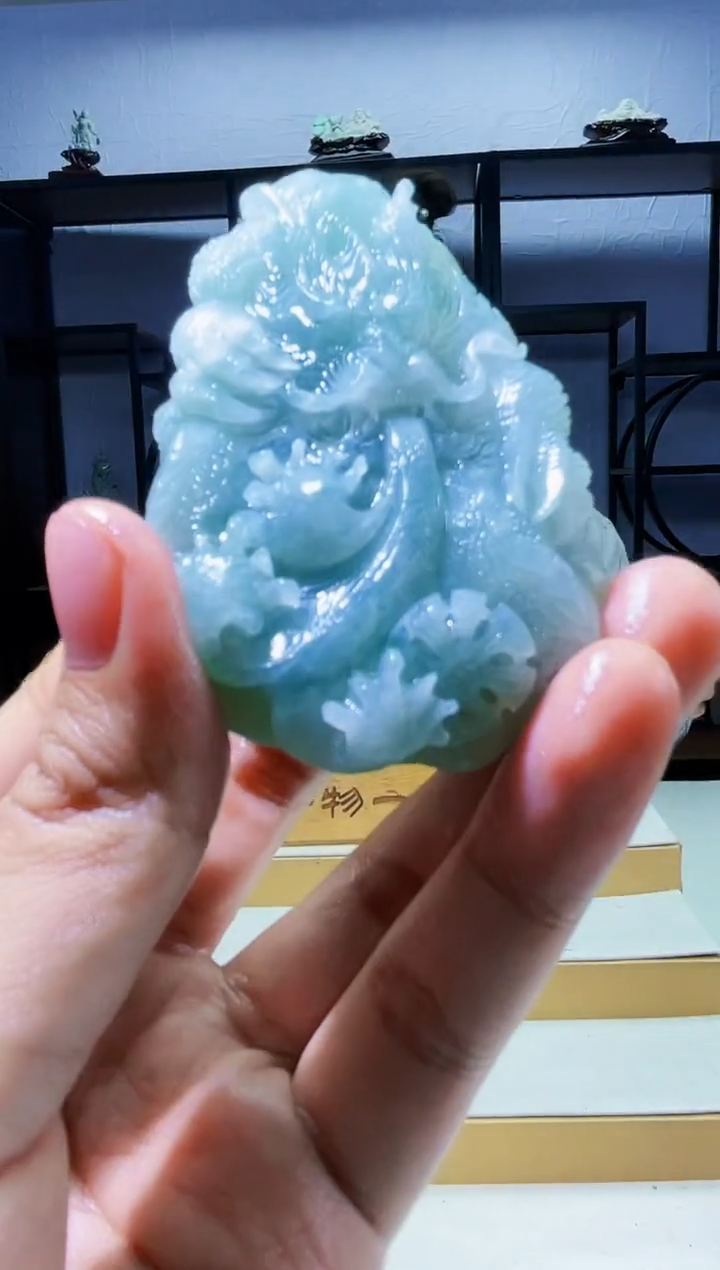 【闪购商品】定制翡翠未镶嵌毛货02040183 