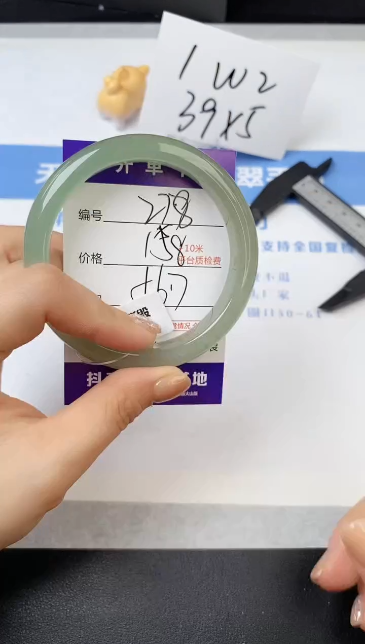 【闪购商品】石英质玉手镯未镶嵌s278-DB-56.7