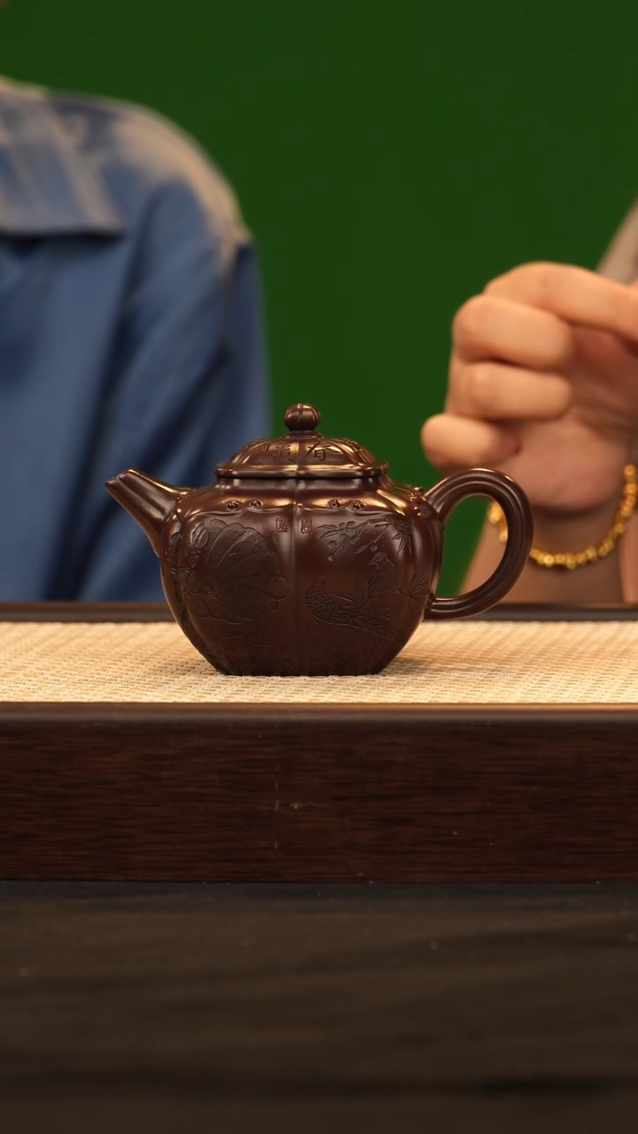 茶壶紫砂DXY如意四方 古铜御砂220cc