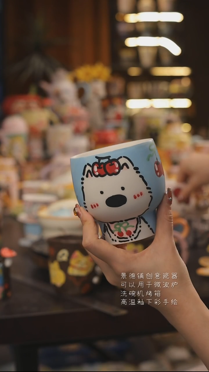 景德镇釉下彩绘设计师款式陶瓷