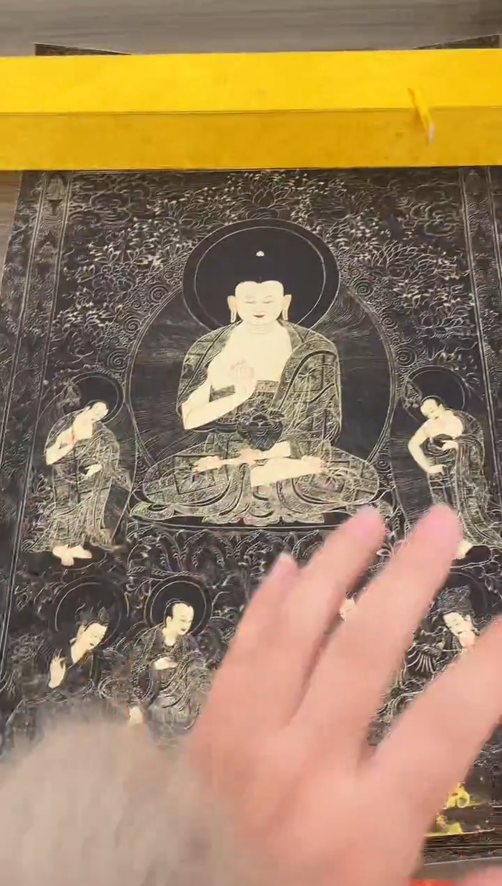 卷轴画唐卡16034