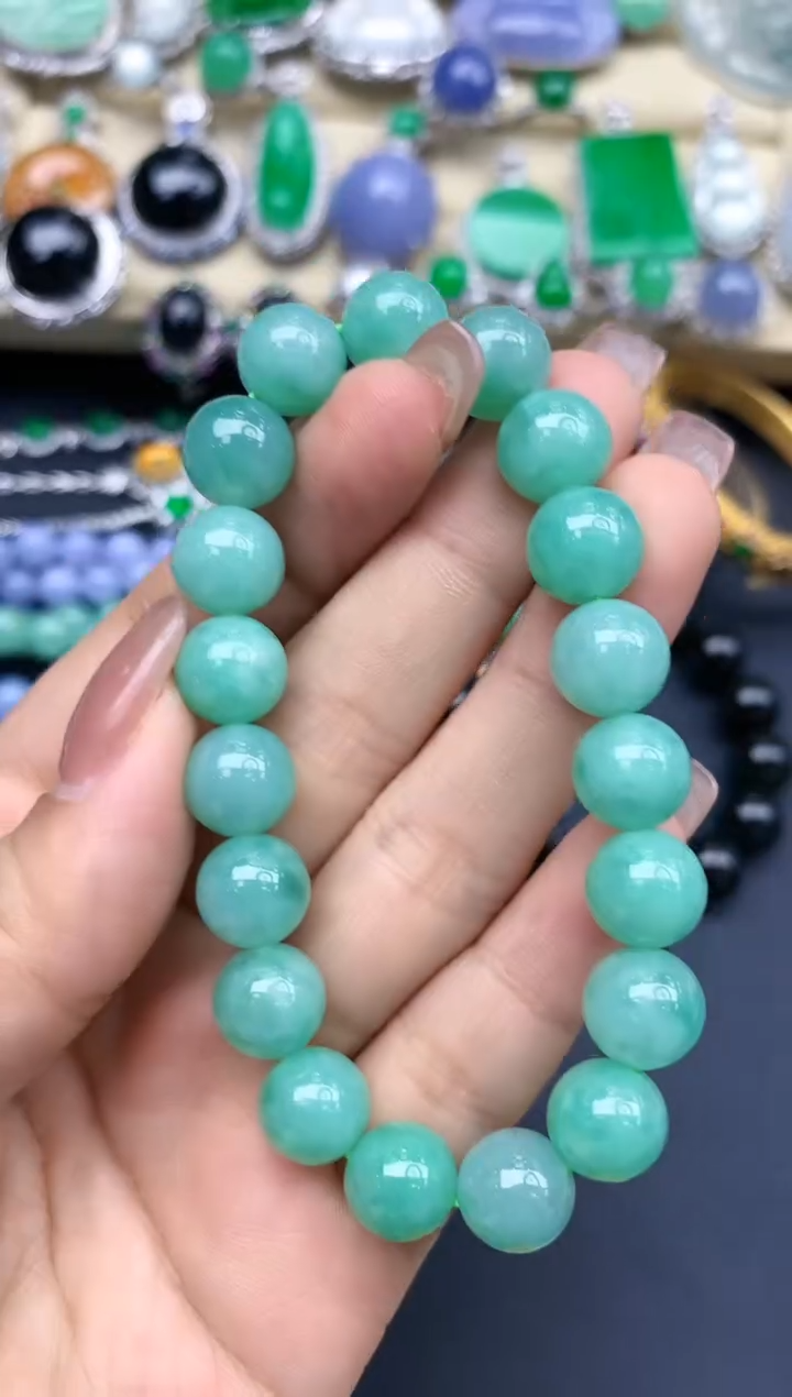 未镶嵌手链翡翠342-中国好珍宝