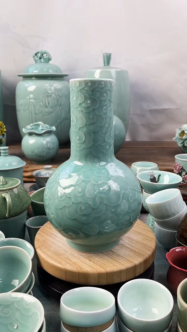 【闪购商品】纯手工 福利款 慧仙青瓷 瓷器