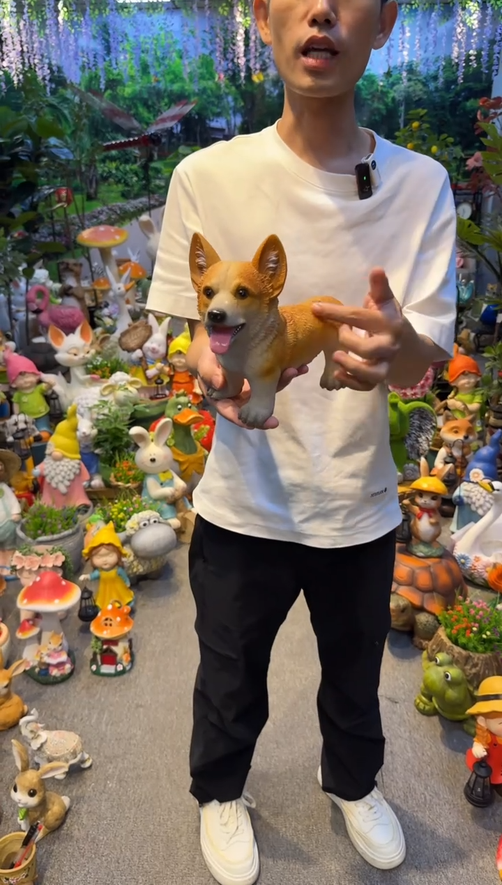 无花朵花园庭院摆件&00&