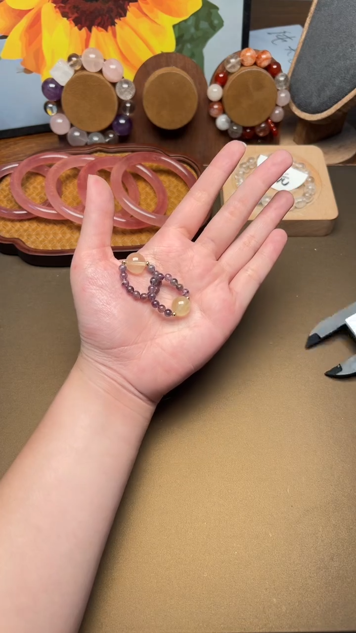 未镶嵌手串水晶1