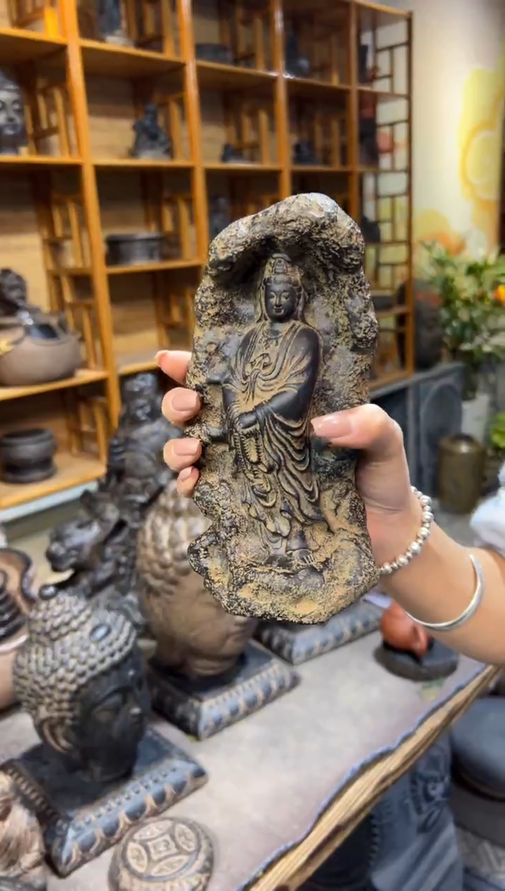 陶土【火山泥】普慈观音