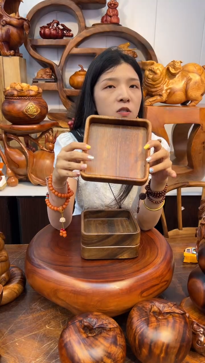 木胡桃木方帛112