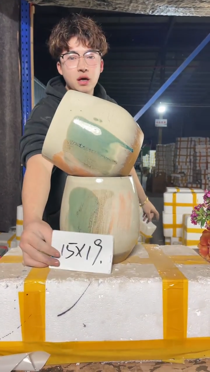 紫砂花盆宜兴紫砂粗陶花盆