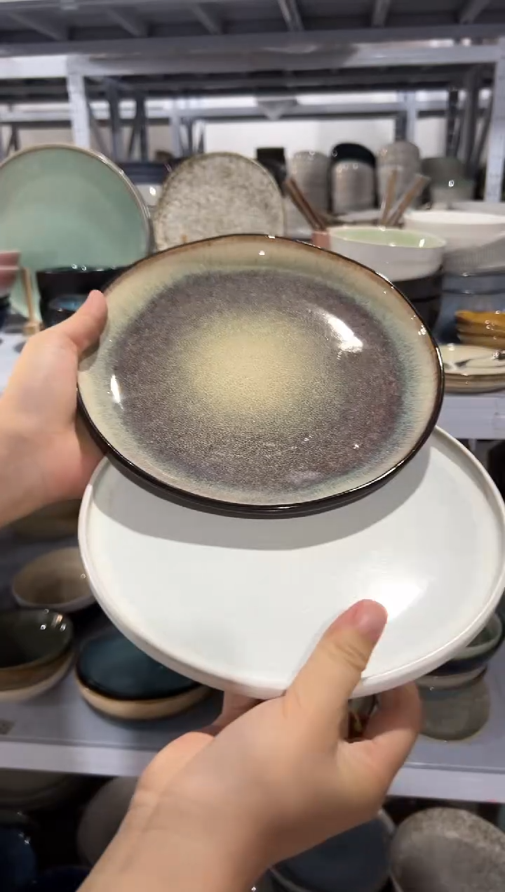 陶瓷外贸尾货瑕疵满20包邮特价孤品清仓X2 小盘