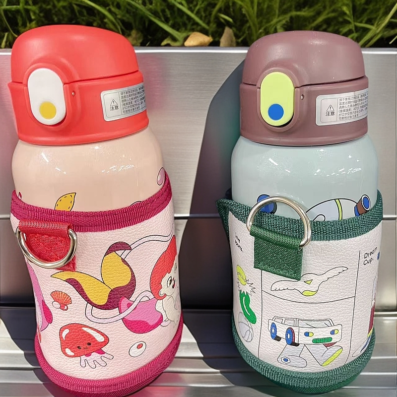 S-316儿童保温杯吸管杯水杯500ml