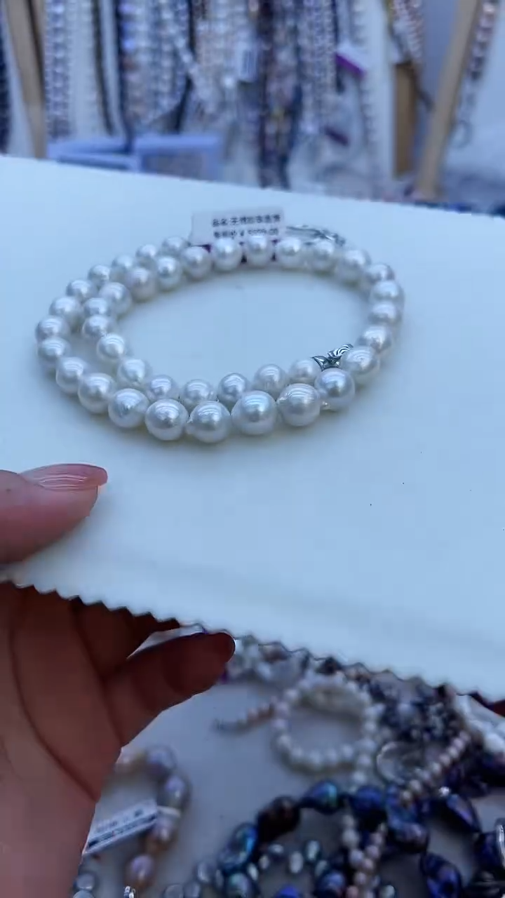 【闪购商品】淡水珍珠项链未镶嵌585