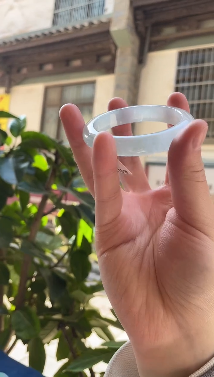 未镶嵌手镯翡翠55圈