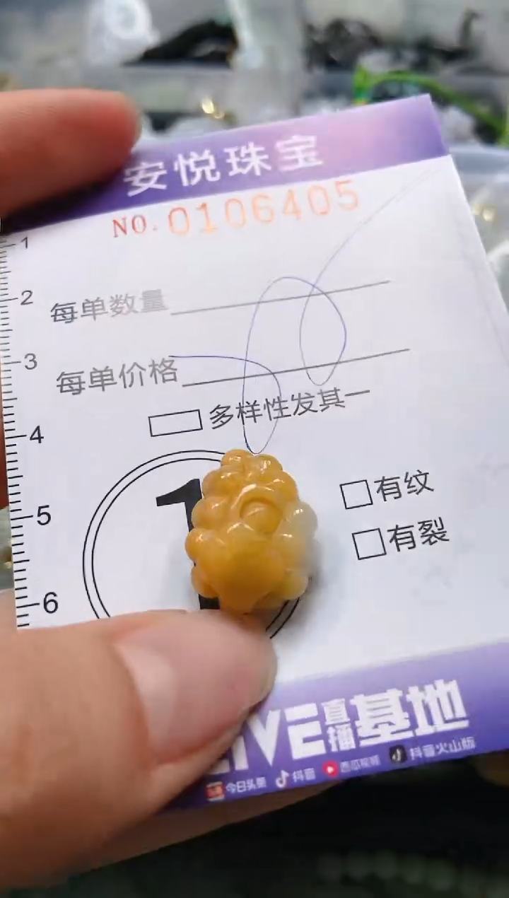 【闪购商品】翡翠颈饰未镶嵌闪购0106405