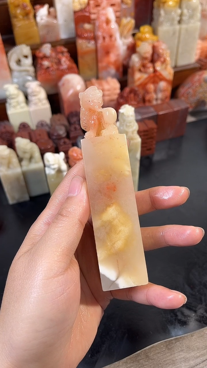 老挝石印石1个印章