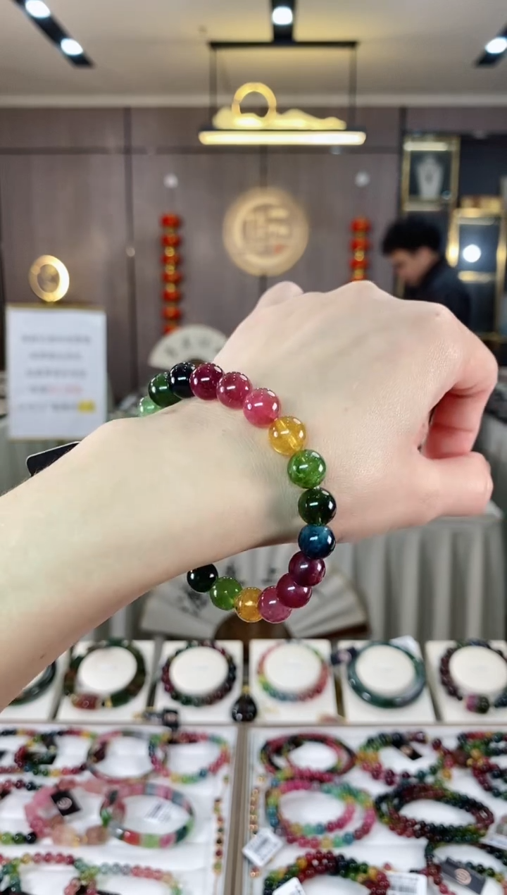 【闪购商品】碧玺单圈手串未镶嵌（多样性发一条）hon