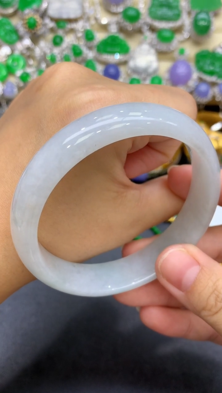 未镶嵌手镯翡翠300-中国好珍宝