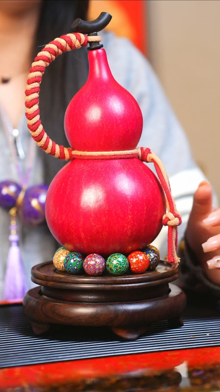 【闪购商品】JY013大师姐臻选非遗大漆酒葫芦