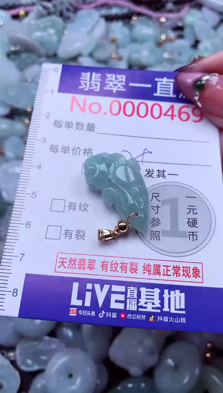 颈饰未镶嵌翡翠469