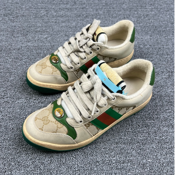 95新 GUCCI/古驰 36.5码 Gucci古驰爆款做旧小脏鞋 98新 /8918