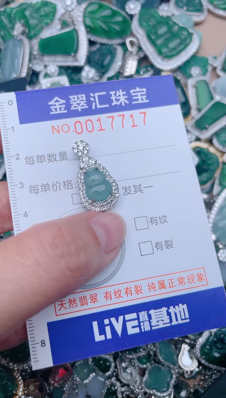 【闪购商品】翡翠颈饰未镶嵌17717.....1