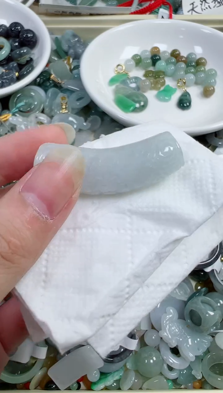 翡翠裸石200号链接，A货翡翠