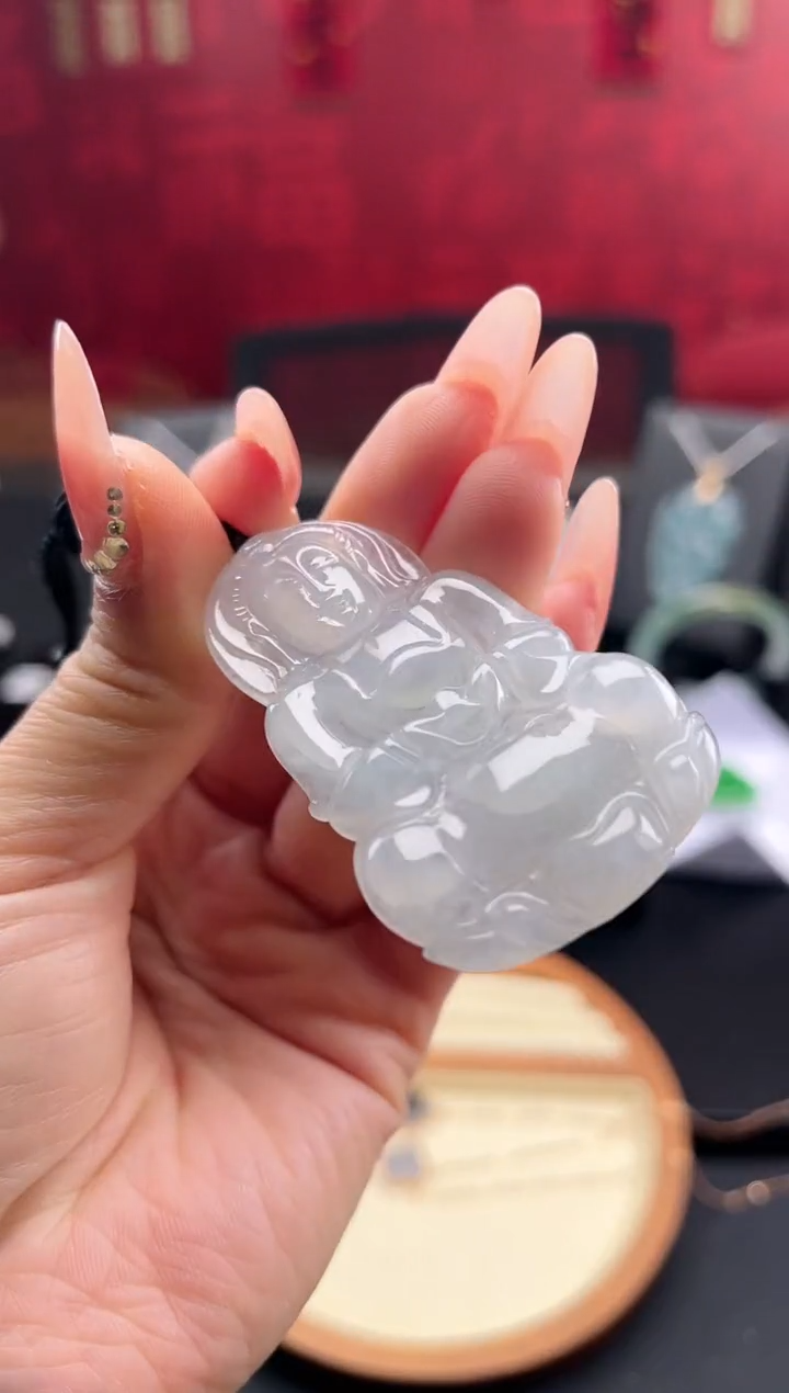 【闪购商品】翡翠颈饰未镶嵌吊坠