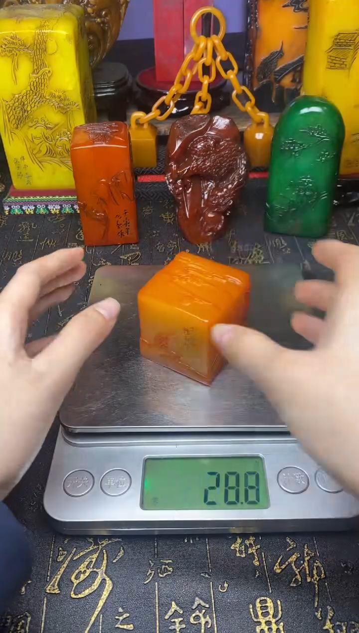 寿山石印石纯天然篆刻石料