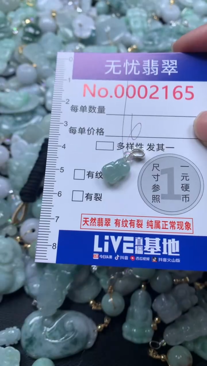 颈饰未镶嵌翡翠2165